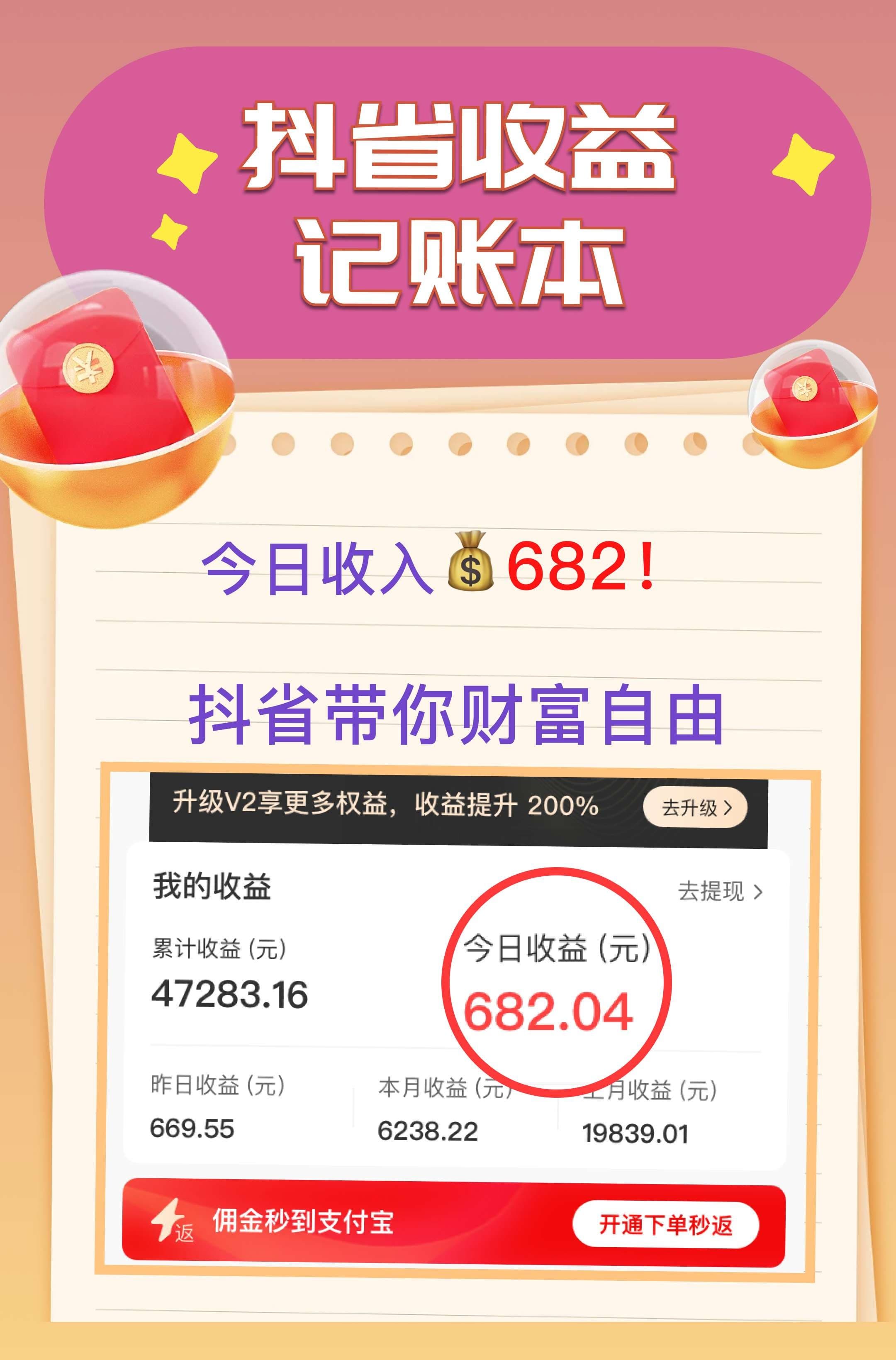 拾光岛副业打卡，今日600+